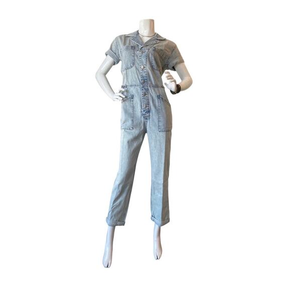 pistola Pants - Pistola Grover Short Sleeve Field Suit in Breeze Wash